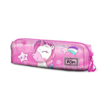 Oh My Pop! Estuche Portatodo Cuadrado Rosa