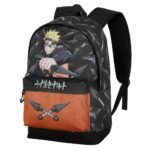 Naruto Mochila Adaptable a Negro