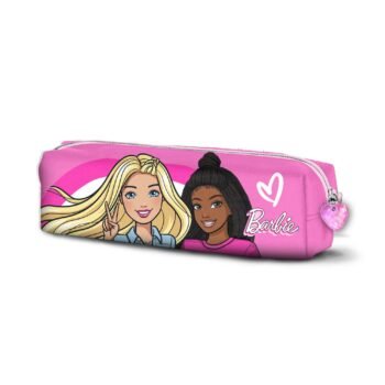 Barbie Estuche Portatodo Cuadrado Rosa