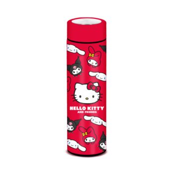 Sanrio Hello Kitty Botella 500Ml Acero Inoxidable Rojo