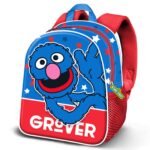 Mochila Preescolar Super Coco 3D Elite Hello Azul - Barrio Sesamo