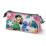 Disney Lilo & Stitch Estuche Portatodo & Triple Multicolor