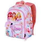 Disney Princesas Maleta Trolley Adaptable a Rosa