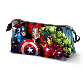 Marvel Avengers Estuche Portatodo Triple Multicolor