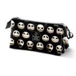 Disney Estuche Portatodo Triple Negro