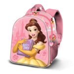Disney Mochila Infantil Preescolar Relieve Frontal 3D Rosa