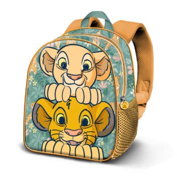 Disney Mochila Infantil Preescolar Relieve Frontal 3D Verde