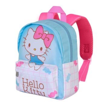 Sanrio Hello Kitty Mochila Infantil Preescolar Ligera Azul
