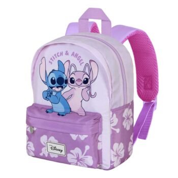 Disney Lilo & Stitch Mochila Infantil Preescolar & Ligera Rosa