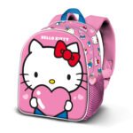 Sanrio Hello Kitty Mochila Adaptable a Rosa