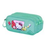 Sanrio Hello Kitty Estuche Portatodo Adaptable a Azul
