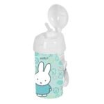 Miffy Botella 500Ml con Pajita Azul