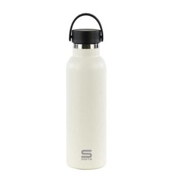 Botella Termo Acero Inoxidable Doble Blanco