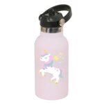 Botella Termo 350Ml Acero Inoxidable Morado