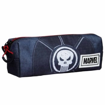 Marvel Estuche Portatodo Cuadrado Negro