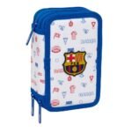 F.c. Barcelona Plumier F. C. Triple Preescolar Blanco