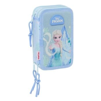 Disney Frozen Plumier Triple Morado