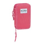 Blackfit8 Plumier Doble Rosa