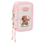 Plumier Triple Rosa