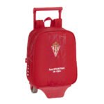 Real Sporting Gijon Mochila con Carro Rojo