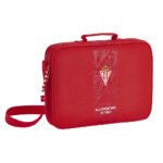 Real Sporting Gijon Cartera Doble Rojo