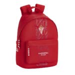 Real Sporting Gijon Mochila para Portátil Doble Rojo