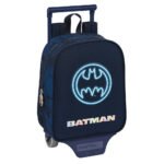 DC Comics Batman Mochila con Carro Azul Marino