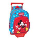 Disney Mickey Mouse Mochila con Carro Azul