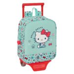 Sanrio Hello Kitty Mochila con Carro Azul