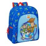 Toy Story Mochila Doble Adaptable a Azul