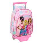 Barbie Mochila con Carro Azul