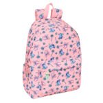 Disney Lilo & Stitch Mochila & para Portátil Doble Rosa
