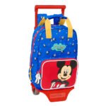 Disney Mickey Mouse Mochila con Carro Azul
