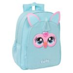Furby Mochila Doble Adaptable a Azul
