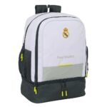 Real Madrid Mochila Doble Blanco