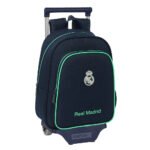 Real Madrid Mochila con Carro Azul Marino
