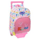 Peppa Pig Mochila con Carro Multicolor