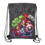 Marvel Avengers Saco Deportivo Negro