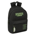 Stranger Things Mochila para Portátil Doble Negro