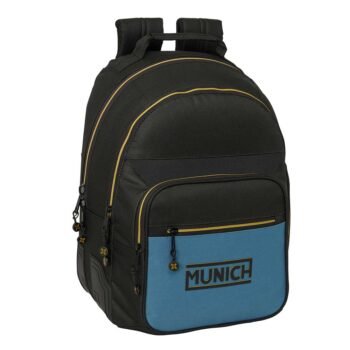 Munich Mochila Doble Adaptable a Azul