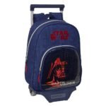 Star Wars Mochila con Carro Azul Marino
