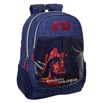 Star Wars Mochila Doble Adaptable a Azul Marino