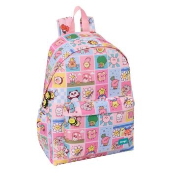Mr. Wonderful Mochila Mr. para Portátil Doble Rosa