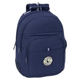 El Ganso Mochila Doble Adaptable a Azul