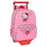 Sanrio Hello Kitty Mochila con Carro Rosa