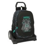 Minecraft Mochila con Carro Rr Doble Azul