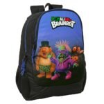Skifidol Italian Brainrot Mochila Doble Adaptable a Azul