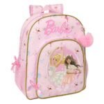 Barbie Mochila Doble Adaptable a Rosa