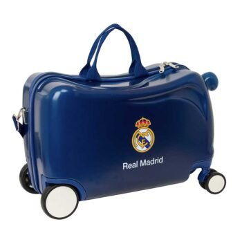 Real Madrid Trolley Portátil Azul
