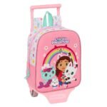 Gabbys Dollhouse Mochila con Carro Gabby S Blanco